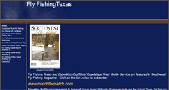 Desktop Screenshot of guadalupetroutflyfishingtexas.com